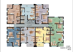 شقق للبيع ضمن مجمع استثماري فاخر في انطاليا 