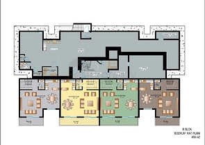 شقق للبيع ضمن مجمع استثماري فاخر في انطاليا 