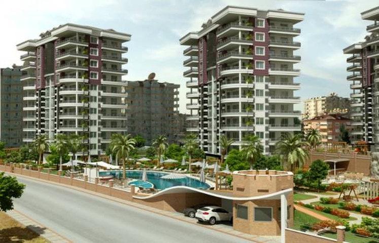 مجمع فاخر بشقق عصرية للبيع في جيكجيللي / الانيا 