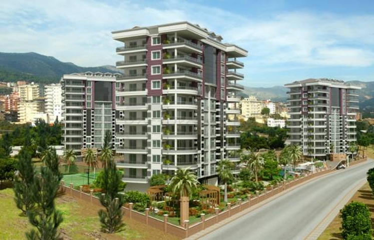 مجمع فاخر بشقق عصرية للبيع في جيكجيللي / الانيا 