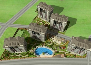 مجمع فاخر بشقق عصرية للبيع في جيكجيللي / الانيا 