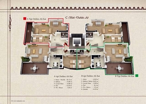 مجمع فاخر بشقق عصرية للبيع في جيكجيللي / الانيا 