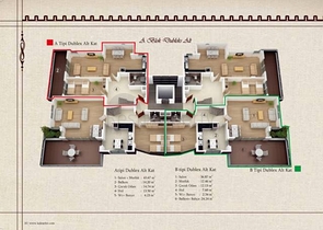 مجمع فاخر بشقق عصرية للبيع في جيكجيللي / الانيا 
