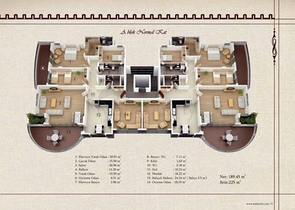 مجمع فاخر بشقق عصرية للبيع في جيكجيللي / الانيا 
