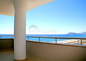 شقة مفروشة على الخط الأول لشاطئ البحر