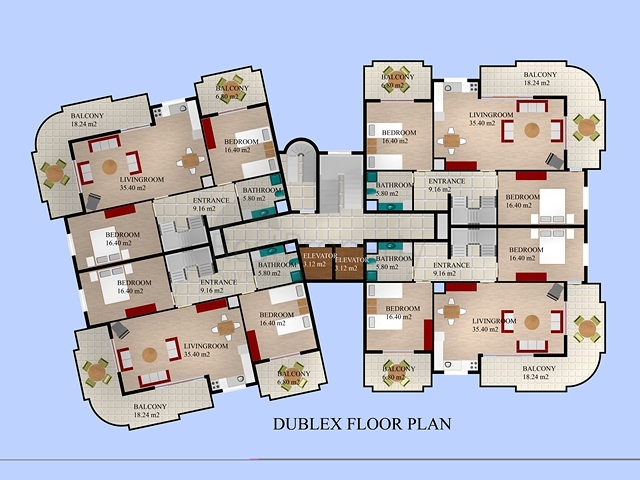 شقق للبيع في ألانيا / ماهموت لار 