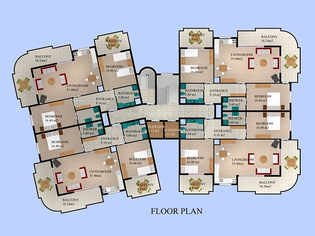 شقق للبيع في ألانيا / ماهموت لار 