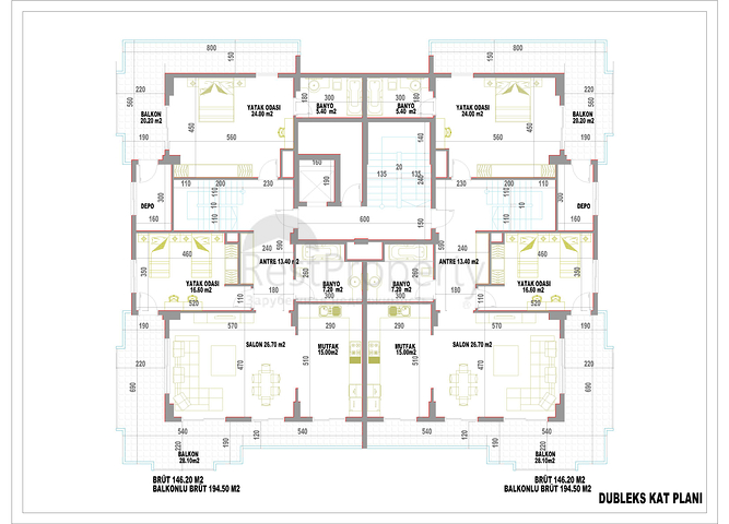 شقق فاخرة وبينت هاوس للبيع في ماهموت لار  