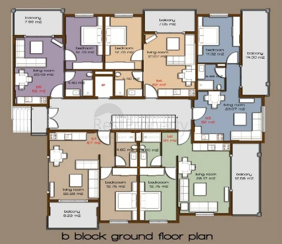 شقق من شركة البناء مباشرة في أوبا / ألانيا 
