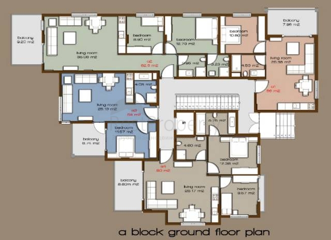 شقق من شركة البناء مباشرة في أوبا / ألانيا 