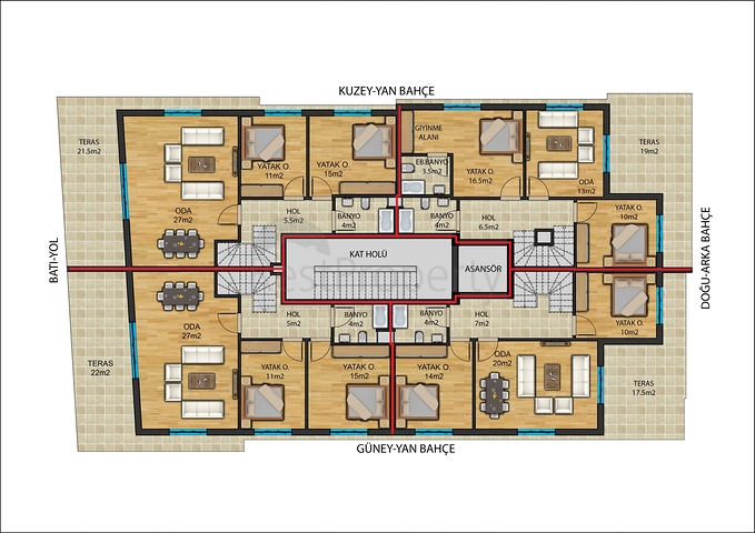 مشروع استثماري بالقرب من شارع ايشكلار في انطاليا