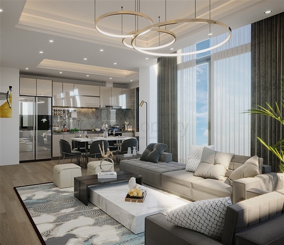 اطلالة بحر وقلعة - دوبلكس فاخرة 4 غرف وصالة - في مركز الانيا 