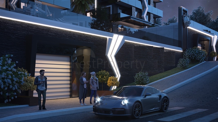 اطلالة بحر وقلعة - دوبلكس فاخرة 4 غرف وصالة - في مركز الانيا 