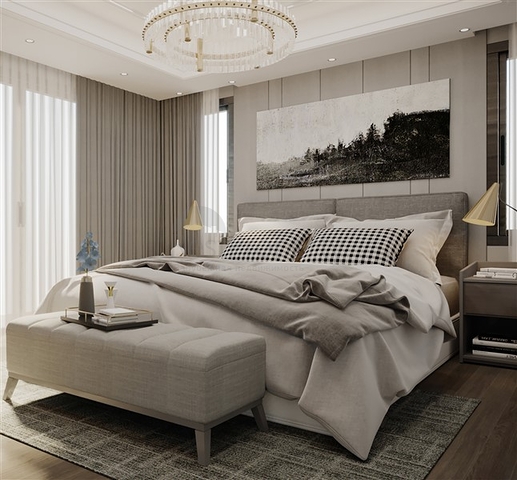 اطلالة بحر وقلعة - دوبلكس فاخرة 4 غرف وصالة - في مركز الانيا 