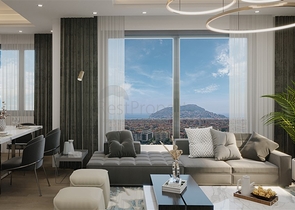 اطلالة بحر وقلعة - دوبلكس فاخرة 4 غرف وصالة - في مركز الانيا 