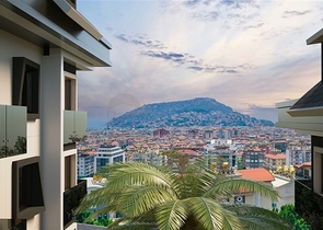 اطلالة بحر وقلعة - دوبلكس فاخرة 4 غرف وصالة - في مركز الانيا 