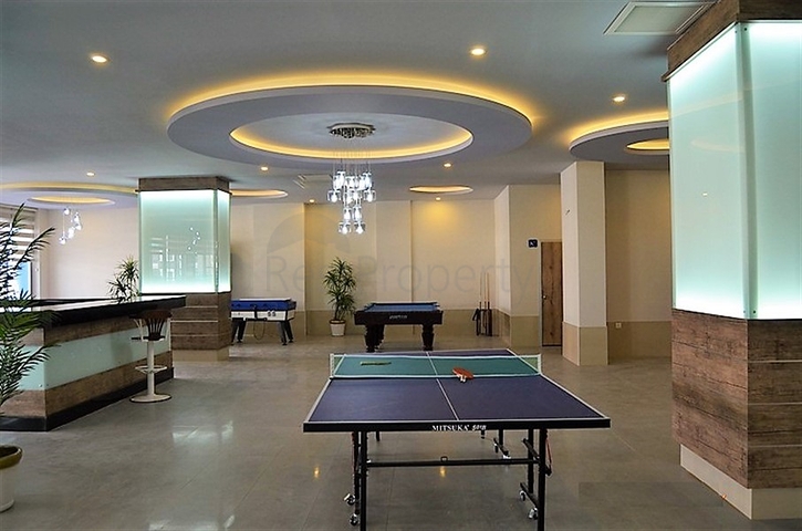 اطلالة بحر - دوبلكس 3 غرف وصالة - مؤثثة -مجمع فاخر -في كاستل / الانيا 