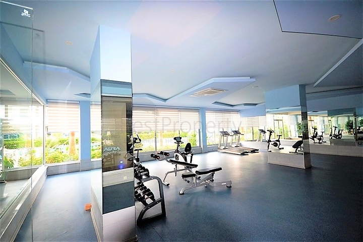 اطلالة بحر - دوبلكس 3 غرف وصالة - مؤثثة -مجمع فاخر -في كاستل / الانيا 