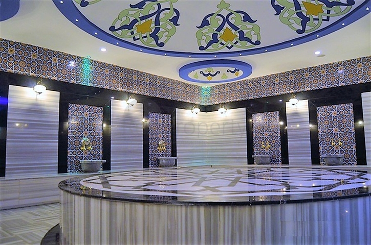 اطلالة بحر - دوبلكس 3 غرف وصالة - مؤثثة -مجمع فاخر -في كاستل / الانيا 