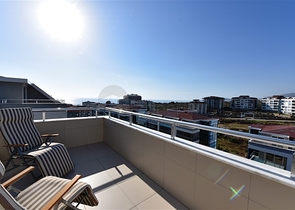 اطلالة بحر - دوبلكس 3 غرف وصالة - مؤثثة -مجمع فاخر -في كاستل / الانيا 