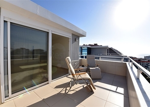 اطلالة بحر - دوبلكس 3 غرف وصالة - مؤثثة -مجمع فاخر -في كاستل / الانيا 