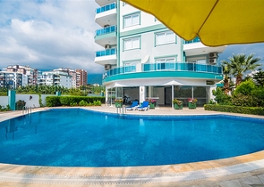 شقة غرفة وصالة - مؤثثة - في مهموتلار / الانيا 