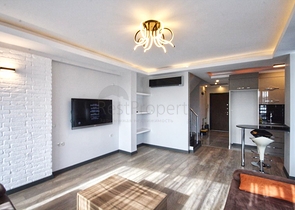 بنتهاوس 3 + 1 مع اثاث في مجمع 800 م عن البحر