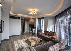 بنتهاوس 3 + 1 مع اثاث في مجمع 800 م عن البحر