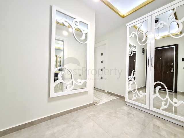 مجمع فاخر - شقق غرفتين وصالة - مفروشة - في مهموتلار / الانيا 