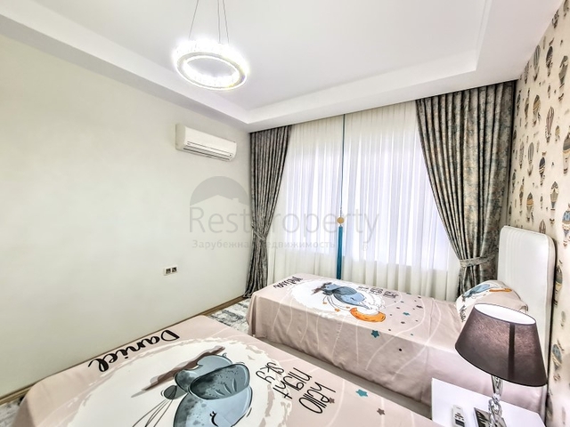 مجمع فاخر - شقق غرفتين وصالة - مفروشة - في مهموتلار / الانيا 