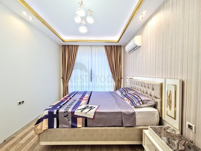 مجمع فاخر - شقق غرفتين وصالة - مفروشة - في مهموتلار / الانيا 