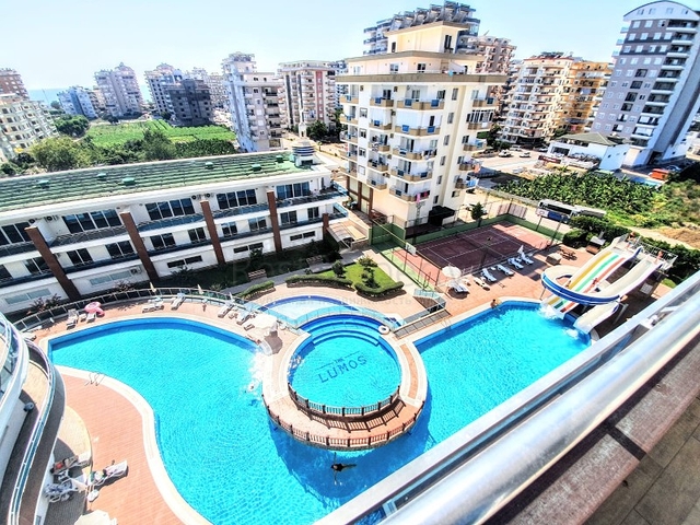 مجمع فاخر - شقق غرفتين وصالة - مفروشة - في مهموتلار / الانيا 