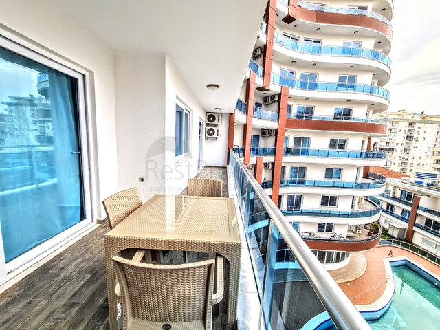 مجمع فاخر - شقق غرفتين وصالة - مفروشة - في مهموتلار / الانيا 