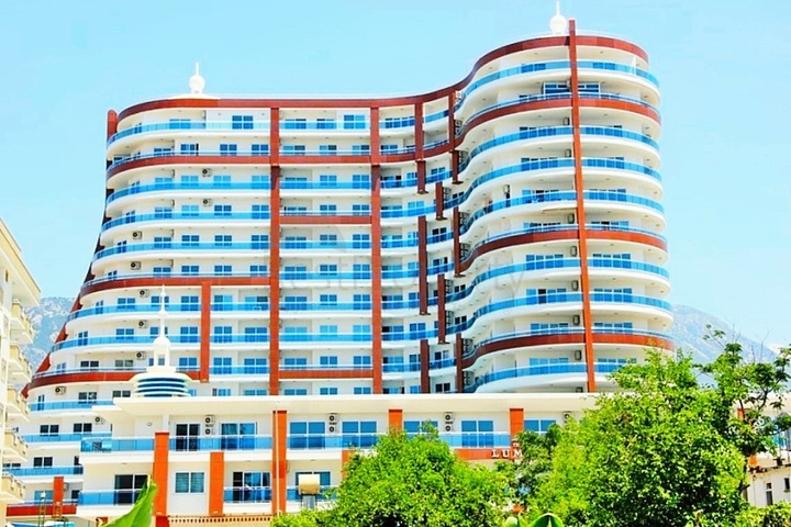 مجمع فاخر - شقق غرفتين وصالة - مفروشة - في مهموتلار / الانيا 