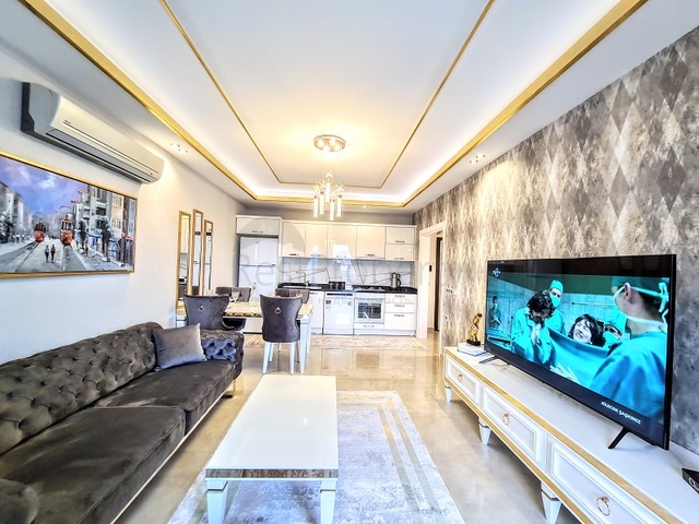 مجمع فاخر - شقق غرفتين وصالة - مفروشة - في مهموتلار / الانيا 