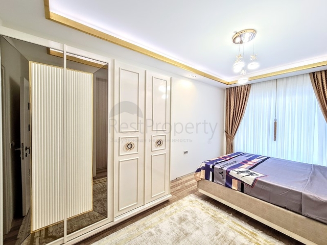 مجمع فاخر - شقق غرفتين وصالة - مفروشة - في مهموتلار / الانيا 