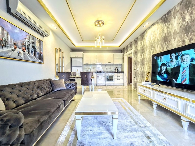 مجمع فاخر - شقق غرفتين وصالة - مفروشة - في مهموتلار / الانيا 