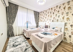 مجمع فاخر - شقق غرفتين وصالة - مفروشة - في مهموتلار / الانيا 