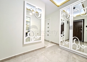 مجمع فاخر - شقق غرفتين وصالة - مفروشة - في مهموتلار / الانيا 