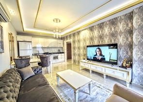 مجمع فاخر - شقق غرفتين وصالة - مفروشة - في مهموتلار / الانيا 