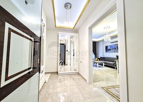 مجمع فاخر - شقق غرفتين وصالة - مفروشة - في مهموتلار / الانيا 