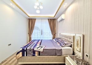 مجمع فاخر - شقق غرفتين وصالة - مفروشة - في مهموتلار / الانيا 