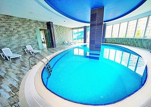 مجمع فاخر - شقق غرفتين وصالة - مفروشة - في مهموتلار / الانيا 