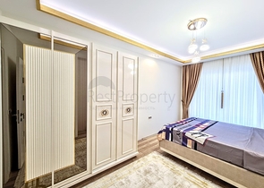 مجمع فاخر - شقق غرفتين وصالة - مفروشة - في مهموتلار / الانيا 