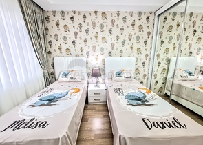 مجمع فاخر - شقق غرفتين وصالة - مفروشة - في مهموتلار / الانيا 