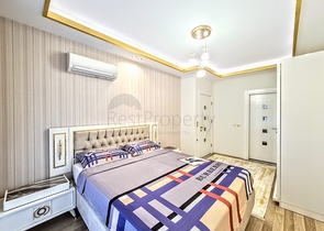 مجمع فاخر - شقق غرفتين وصالة - مفروشة - في مهموتلار / الانيا 