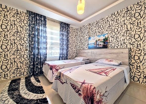 مجمع انيق -يضم كافة الخدمات - شقة 2 غرفة وصالة - في مهموتلار / الانيا 