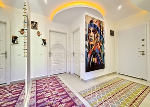 شقة فاخرة - ضمن مجمع 5 نجوم -في مهموتلار / الانيا 