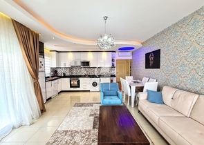 شقة فاخرة - ضمن مجمع 5 نجوم -في مهموتلار / الانيا 