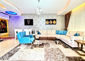 شقة فاخرة - ضمن مجمع 5 نجوم -في مهموتلار / الانيا 